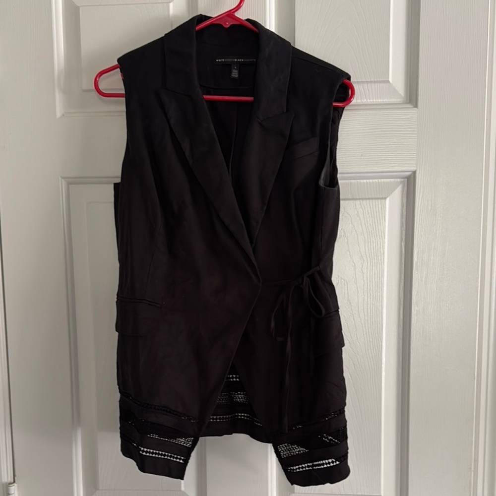 White House Black Market Black Blazer